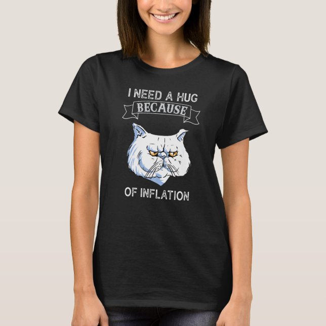 T-shirt Câlins Inflation Câlins  Inflation (Devant)