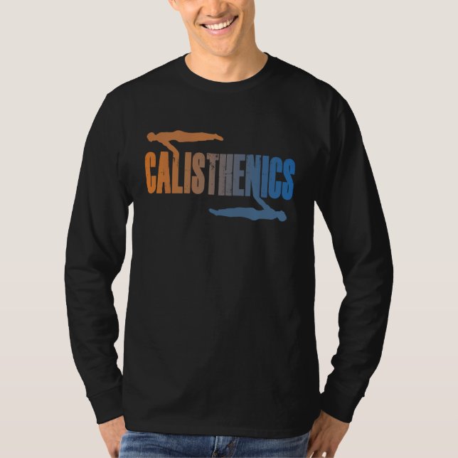 T-shirt Calisthenics freerunning backflip freestyle acroba (Devant)