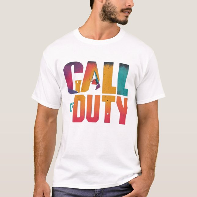 T-shirt "Call of Duty" pour chaque joueur (Devant)