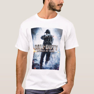 T-shirt Call of Duty World at War cover 