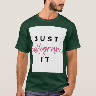 T-shirt Calligraphe