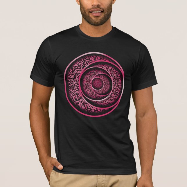 T-shirt calligraphie arabe 3d (Devant)