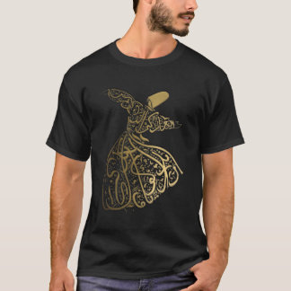 T-shirt Calligraphie arabe Whirling Dervish Sufi