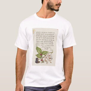 T-shirt Calligraphie de Blackberry et Nottingham Catchfly