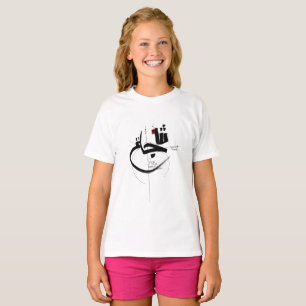 T-shirt calligraphie de motivation courageuse SYUJA