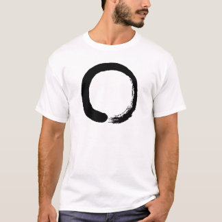 T-shirt Calligraphie de zen de cercle d'Enso