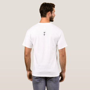 T-shirt Calligraphie-Eau chinoise classique-#001-1-