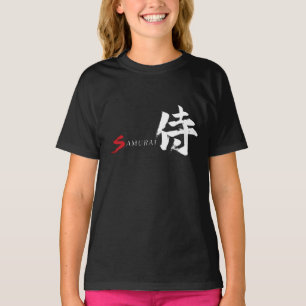 T-shirt Calligraphie japonaise Kanji Samurai