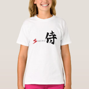 T-shirt Calligraphie japonaise Kanji Samurai