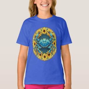 T-shirt Callinectes sapidus Crustacean Et Black Eyed Susa