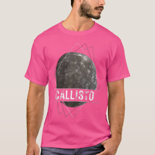 T-shirt Callisto Jupiter Lune Système solaire Astronomie s