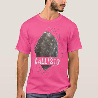 T-shirt Callisto Jupiter Lune Système solaire Astronomie s