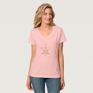 T-shirt Calm Zen & Balance – Minimalist Spiritual Design