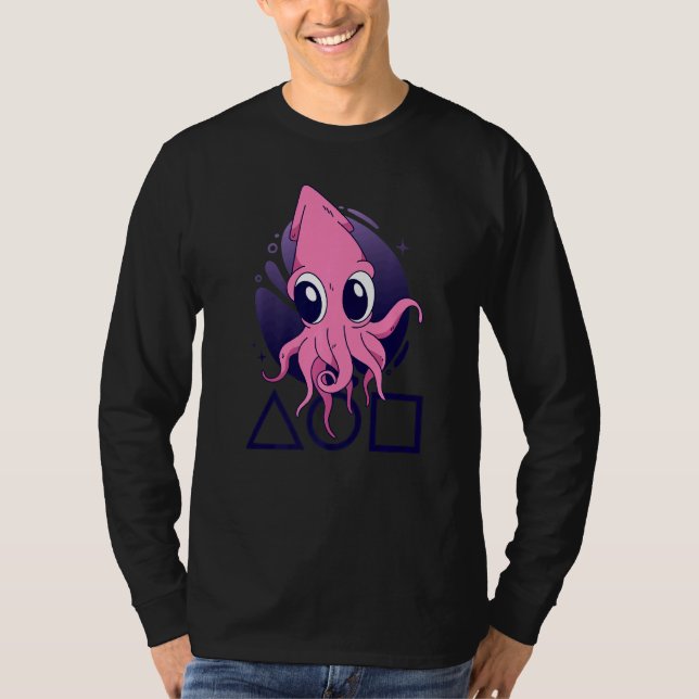 T-shirt calmar coréen (Devant)