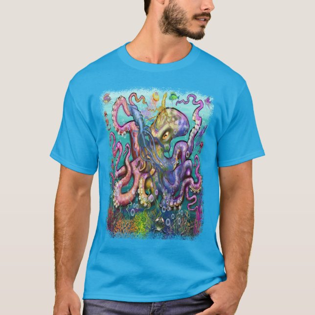 T-shirt calmar de poulpe (Devant)