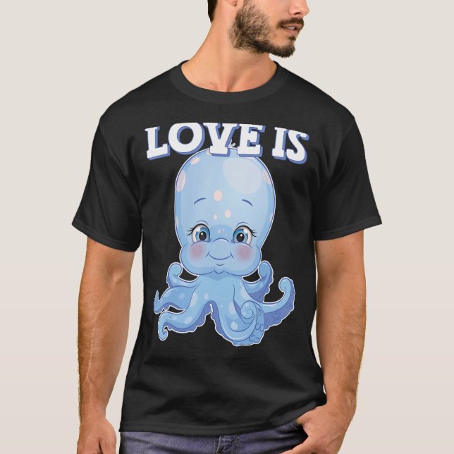 T-shirt Calmar doux (Devant)