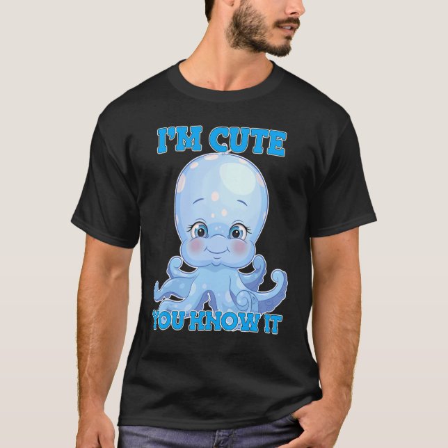 T-shirt Calmar doux (Devant)