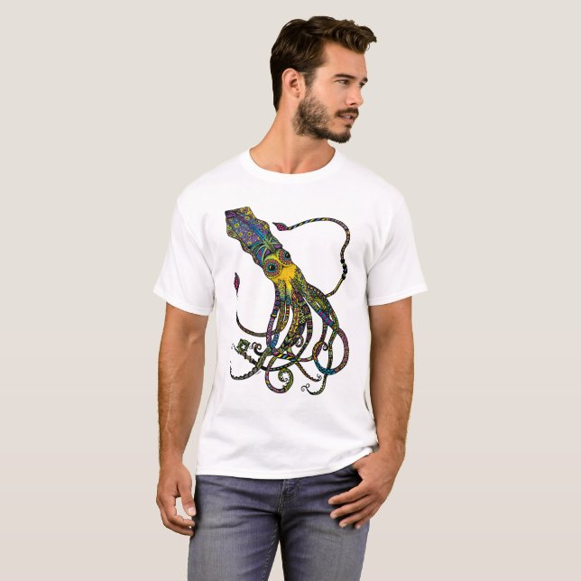 T-shirt Calmar électrique - Hommes (Devant entier)