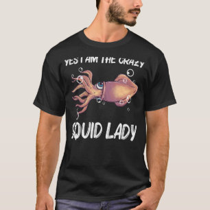 T-shirt Calmar Pour Hommes Femmes Calmar Géant Tentacle Oc