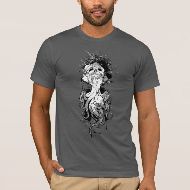 T-shirt CalmarCrâne (Devant)