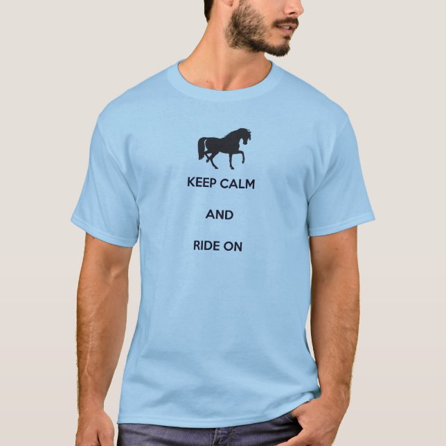 T-shirt Calme et marche (Devant)