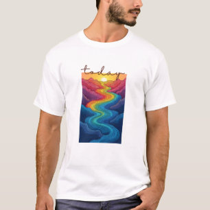 T-shirt Calme Horizon Valley