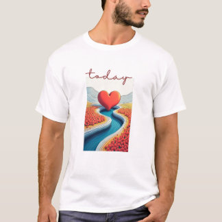 T-shirt Calme Horizon Valley
