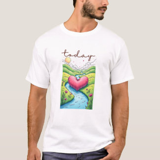 T-shirt Calme Horizon Valley