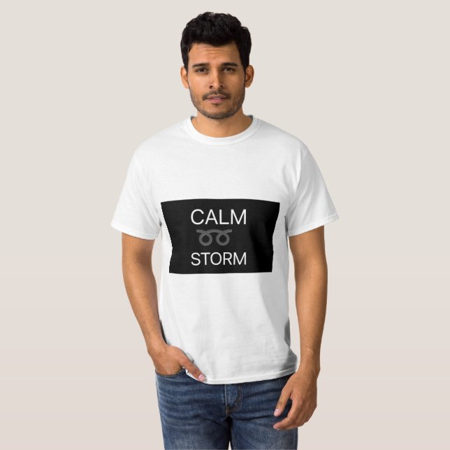 T-shirt Calme sur la tempête Tee (Devant entier)