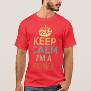 T-shirt Calme-toi, je suis agriculteur