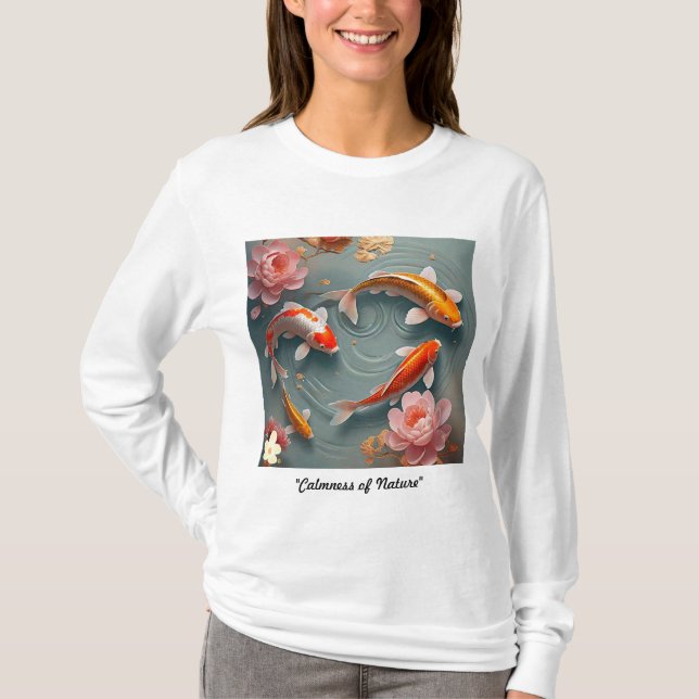 T-shirt "Calmness of Nature" (Devant)