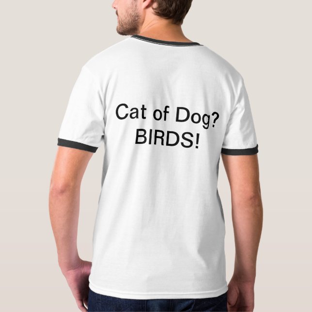 T-shirt Calopsita Imprime Rose (Dos)