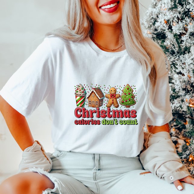 T-shirt Calories de Noël amusant (Créateur téléchargé)