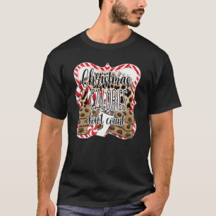 T-shirt Calories de Noël ne comptent pas Cookie Noël Fêtes