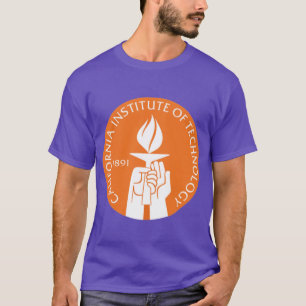 T-shirt Caltech California Institute of Technology Logo Em