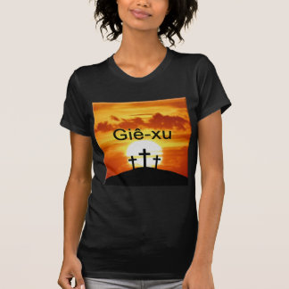 T-shirt Calvaire vietnamien Sunrise Jésus