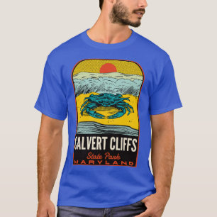 T-shirt Calvert Cliffs State Park MD Vintage voyage Classi