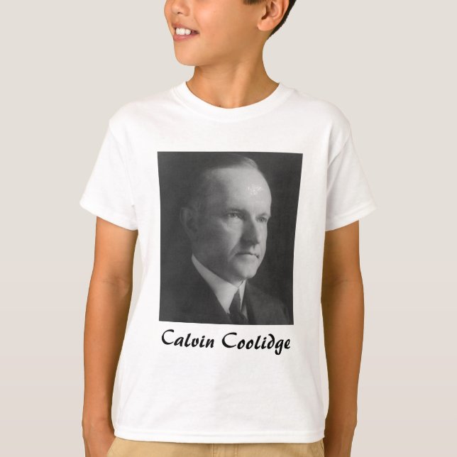T-shirt Calvin Coolidge (Devant)