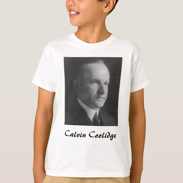 T-shirt Calvin Coolidge 30 (Devant)
