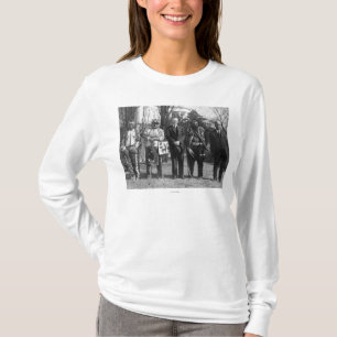 T-shirt Calvin Coolidge avec la photographie d'Indiens