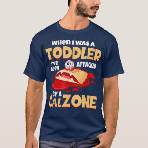 T-shirt Calzone Pizza Attaques Toddler Panzerotti