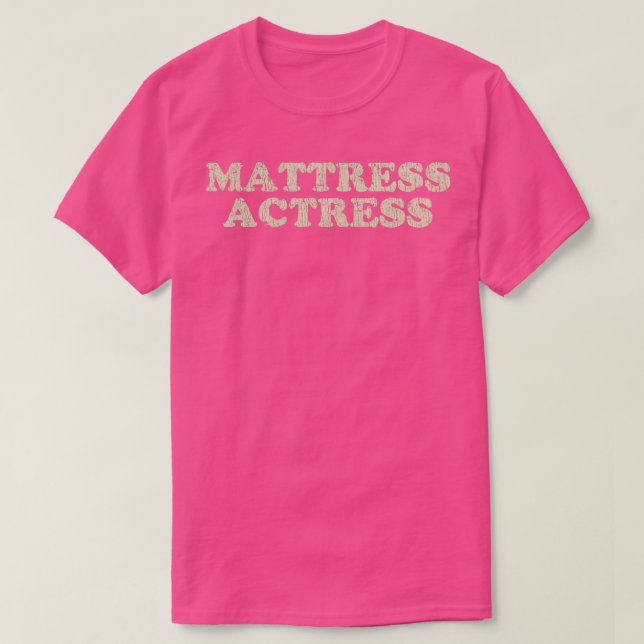 T-shirt Cam Girl Mattress Actress 1996  (Design devant)