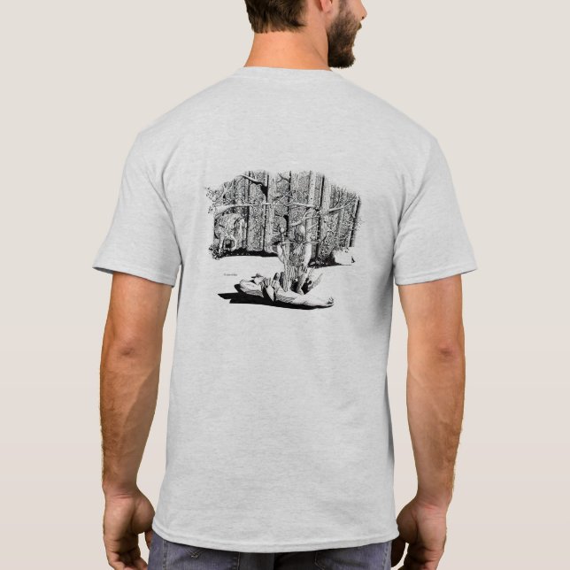 T-shirt - camarade déchu (Dos)