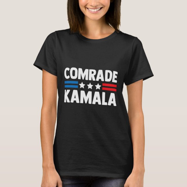 T-shirt Camarade Kamala Anti Kamala Harris (Devant)