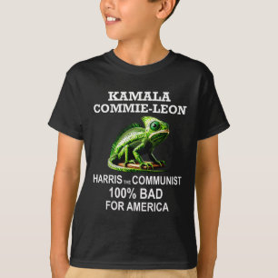 T-shirt Camarade Kamala Commie Leon Commieleon Communiste