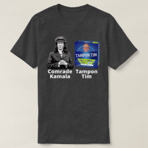 T-shirt Camarade Kamala et Tampon Tim