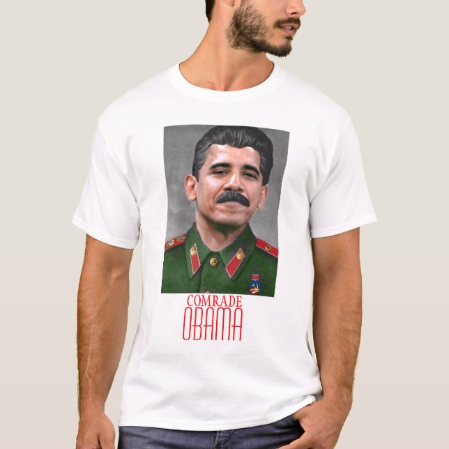 T-shirt Camarade Obama (Devant)