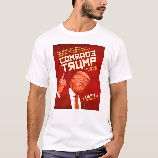 T-shirt Camarade Trump (marionnette de Poutine) - Poster s (Devant)