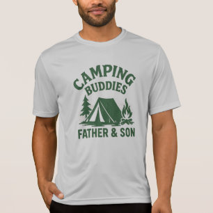 T-shirt Camarades de camping Aventure père-fils en plein a