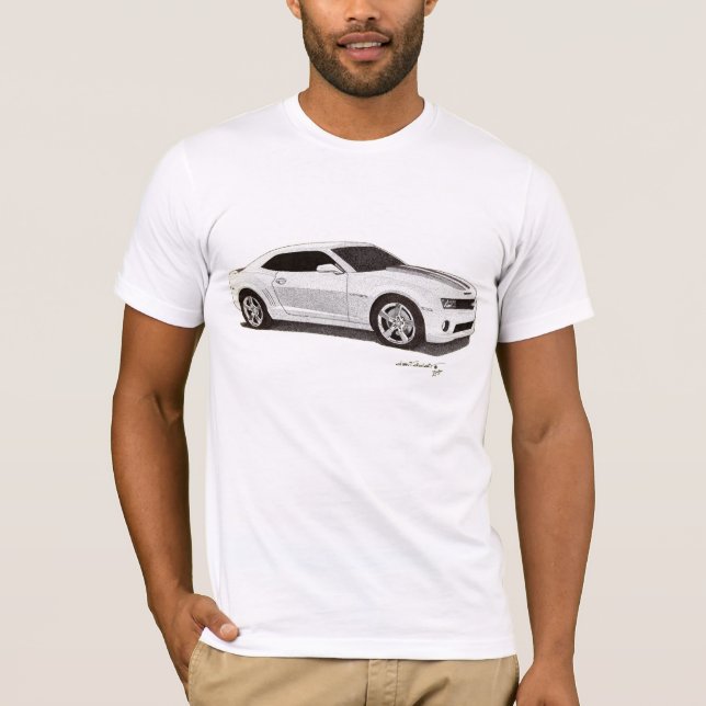 T-shirt Camaro 2011 solides solubles (Devant)